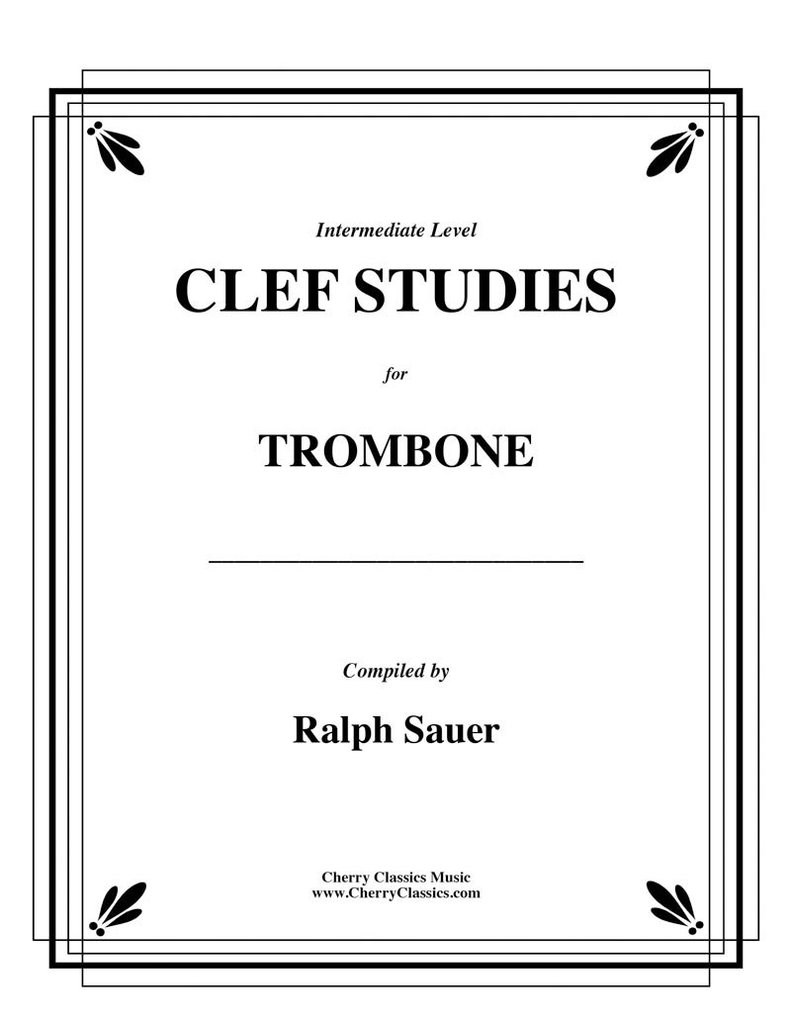 Clef Studies for Trombone, an Intermediate Method